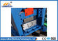 Rolo azul da calha da cor que forma a máquina, equipamento sem emenda da calha do controle do PLC