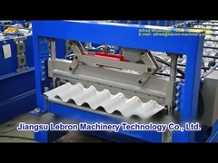 Durable Double Layer Roof Sheet Roll Forming Machine 10 Tons Corrugated IBR Sheet